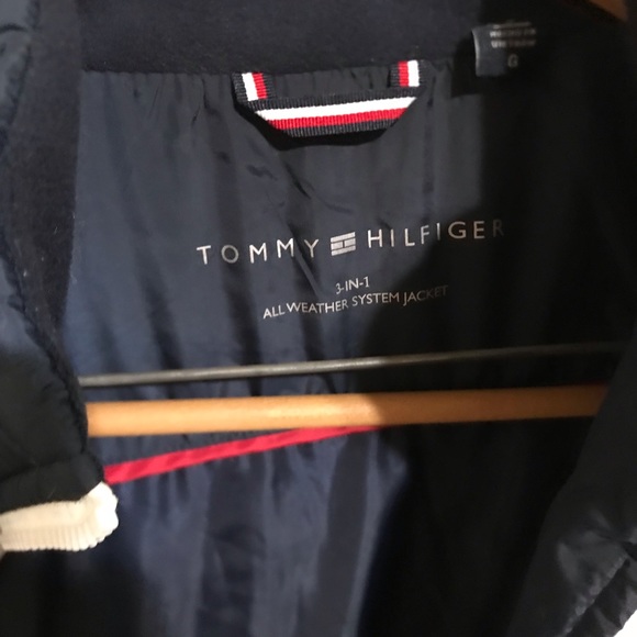 Tommy Hilfiger navy jacket/coat - Picture 3 of 4